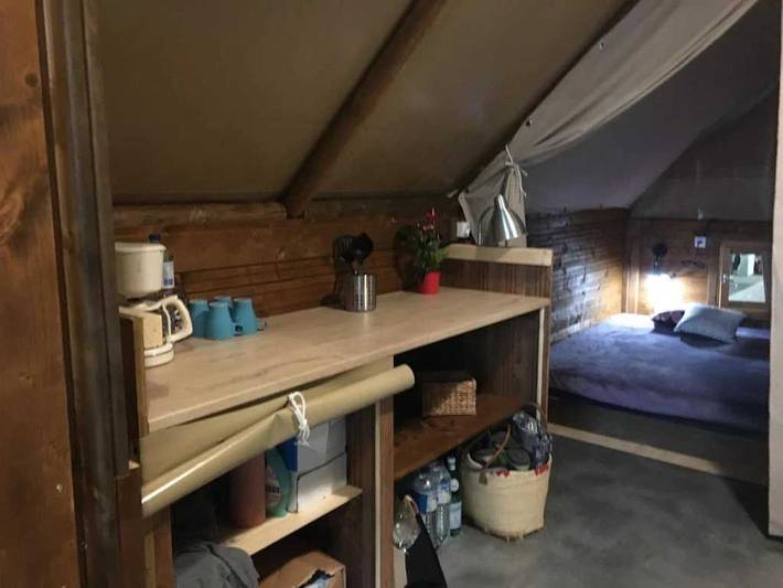 Tente pour 4 personnes, avec sauna et bassin pour enfant en Loire-Atlantique - 3