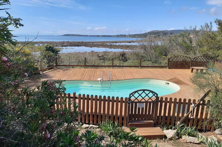 Agriturismo pour 6 personnes, avec jardin et piscine dans Cabanes de Fitou