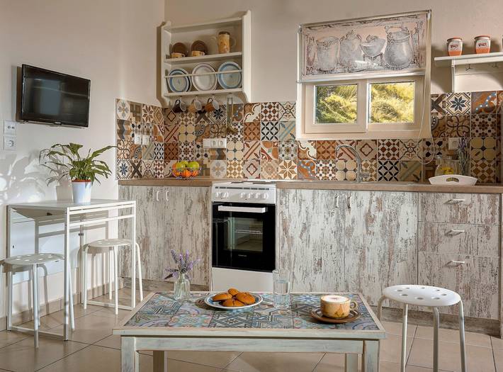 Appartement de vacances pour 3 personnes, avec Balcon et Jardin