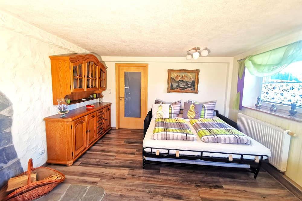 Ganze Wohnung, 77m² Ferienwohnung für bis zu 4 Personen mit traumhaften Talblick in Schönheide, Erzgebirge