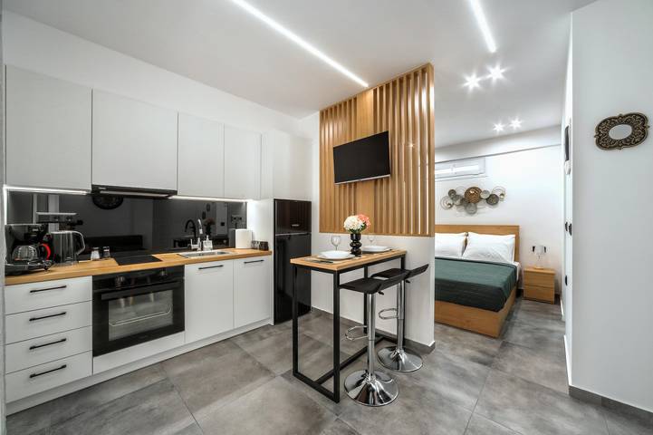 Appartement entier, Appartement de vacances pour 2 personnes avec terrasse in Région d'Iraklio-Héraklion