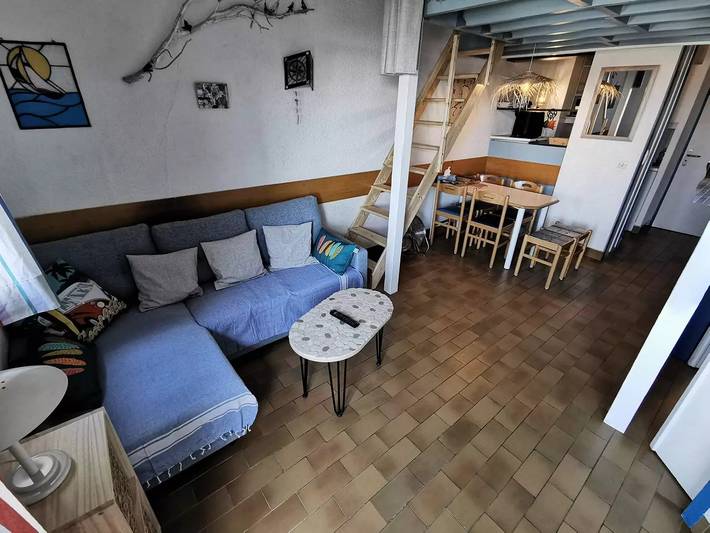 Apartamento entero, Apartamento dos estancias entresuelo, 5 camas in Le Barcarès, Côte d'Améthyste