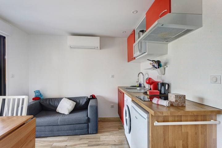 Ganze Wohnung, Apartment 'T2 Antipuyou - Garten Erdgeschoss' mit privater Terrasse, Wlan und Klimaanlage in Salies-de-Béarn, Béarn