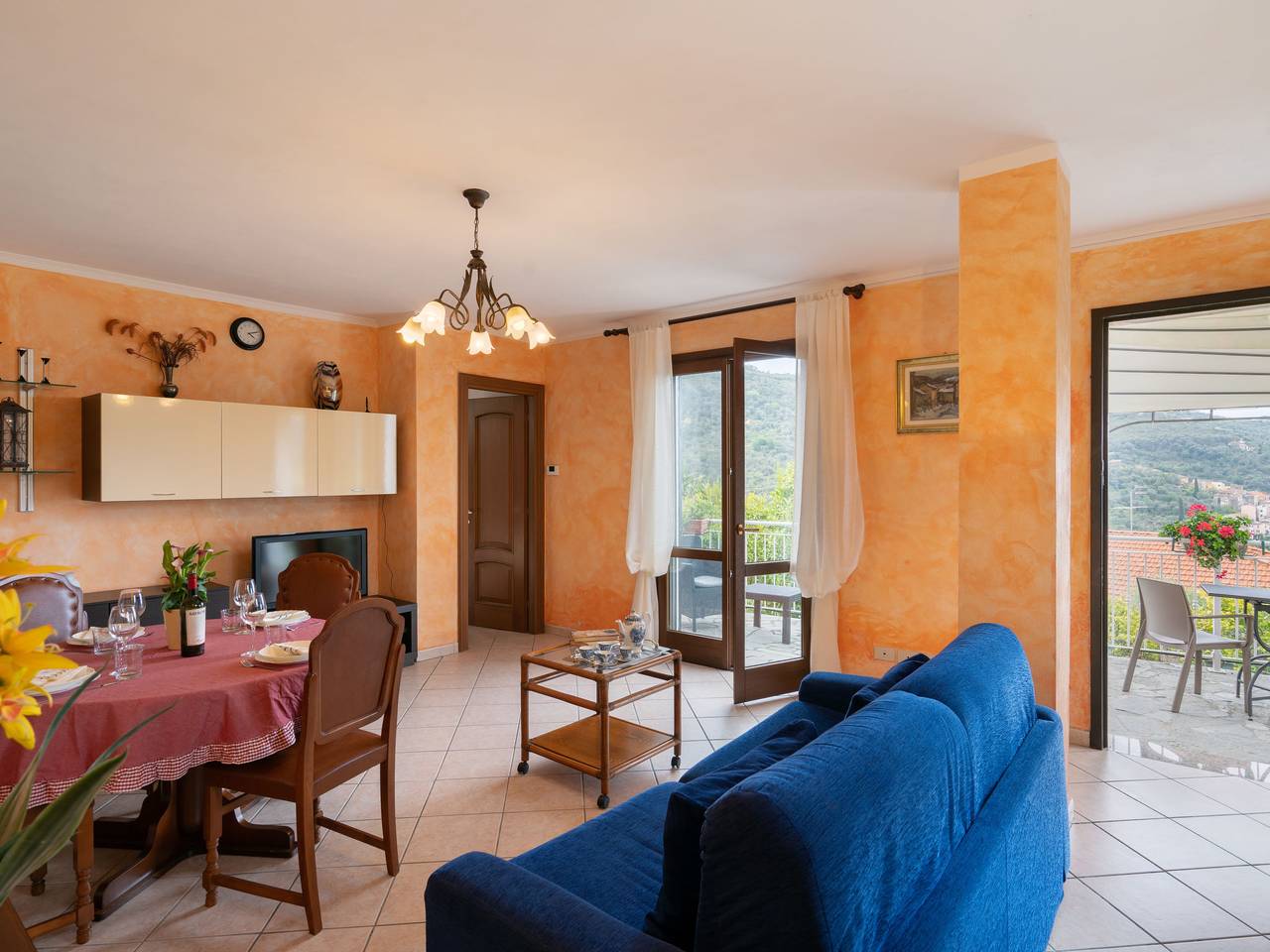 Ganze Wohnung, Villa Paradiso in Dolcedo, Dolcedo Gemeinde