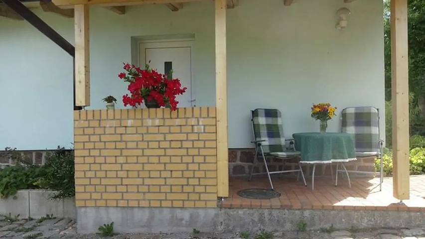Ferienhaus für 3 Personen, mit Garten