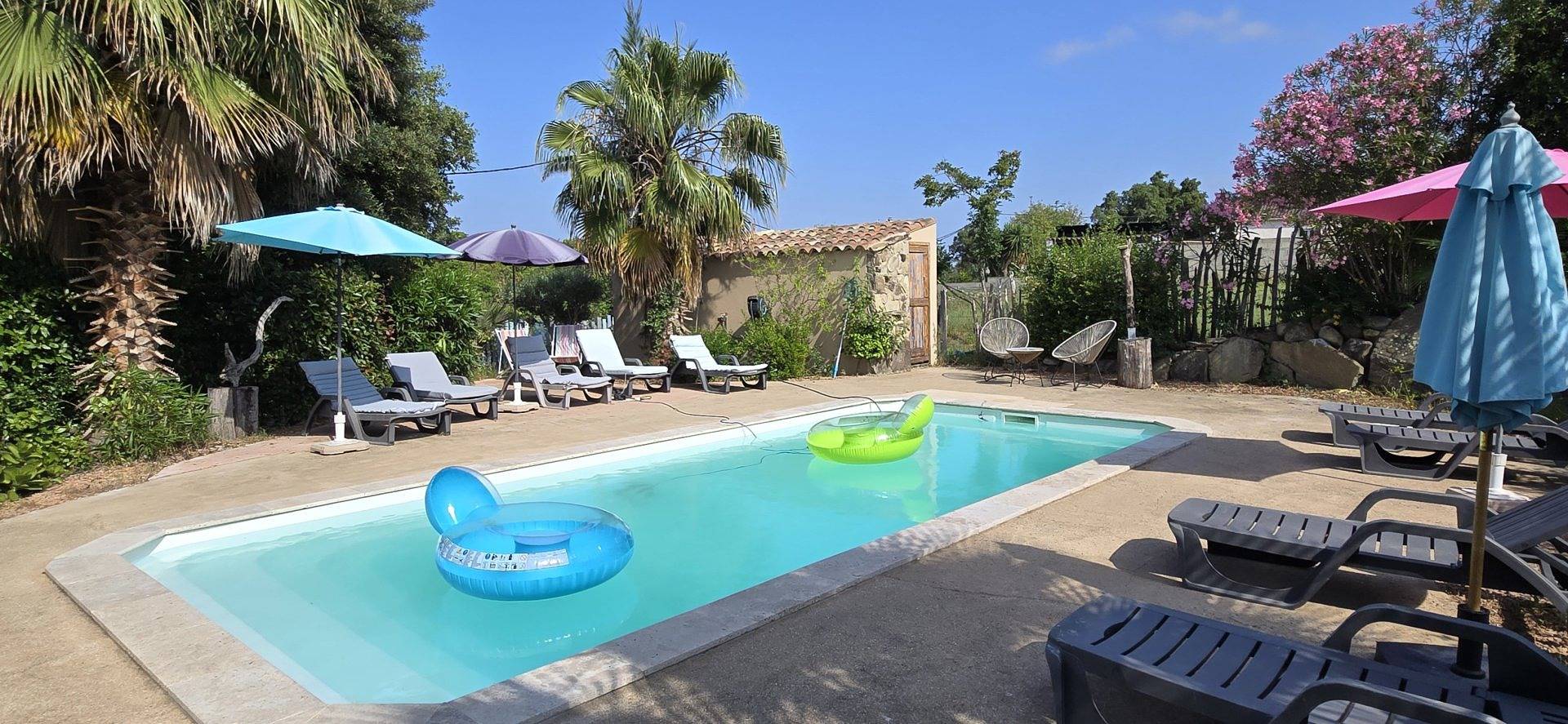 Casa lisa belle location avec piscine in Prunelli-di-Fiumorbo, Parc naturel régional de Corse