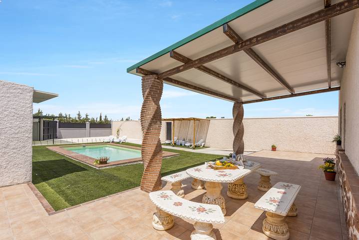 Casa rural para 8 personas, con jardín, Se admiten mascotas en Sierra Sur de Sevilla - 4