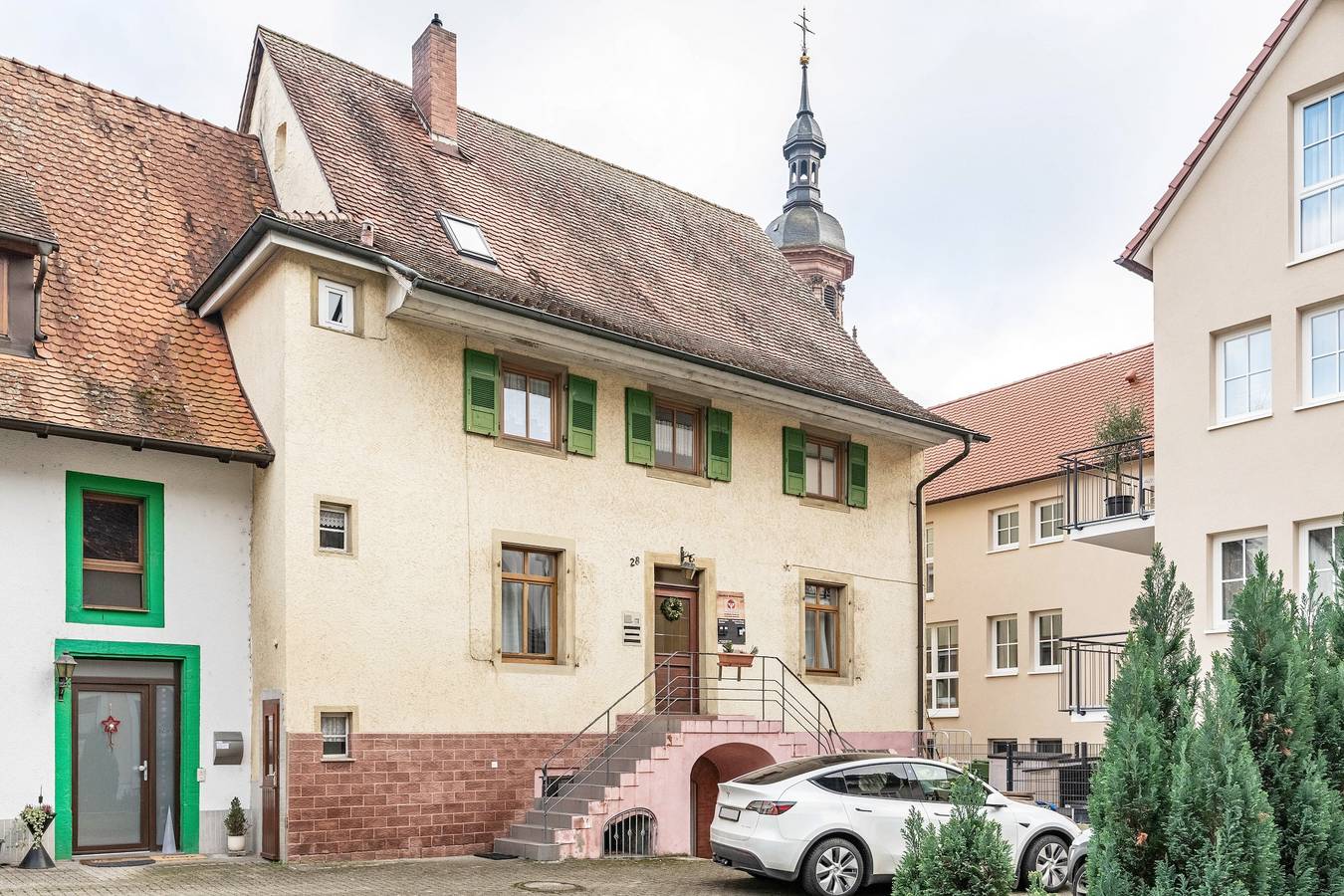 Ganze Wohnung, Ferienwohnung - Karlheinz' mit Bergblick, Balkon und Wlan in Gengenbach, Kinzigtal