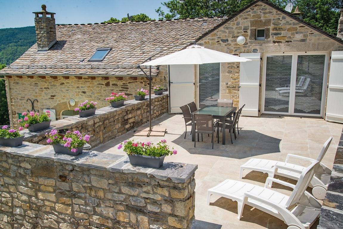 Gîte für 6 Personen mit Terrasse in Mont Lozère et Goulet, Cevennen
