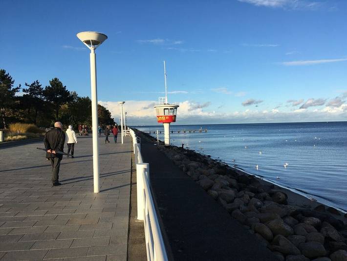 Ferienhaus mit meerblick für 2 Personen, mit Balkon in Travemünde - 4