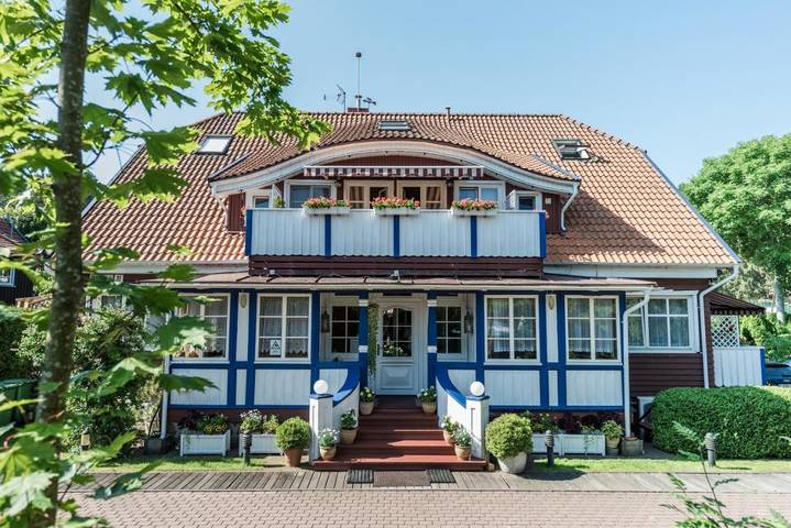 Maison d’hôte pour 2 personnes, avec jardin et vue à Nida