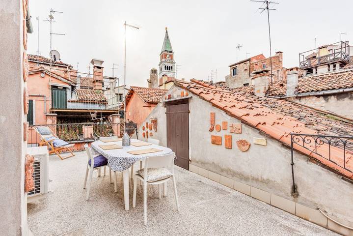 Ferielejlighed for 2 personer, med Balkon/Terrasse i Venedig