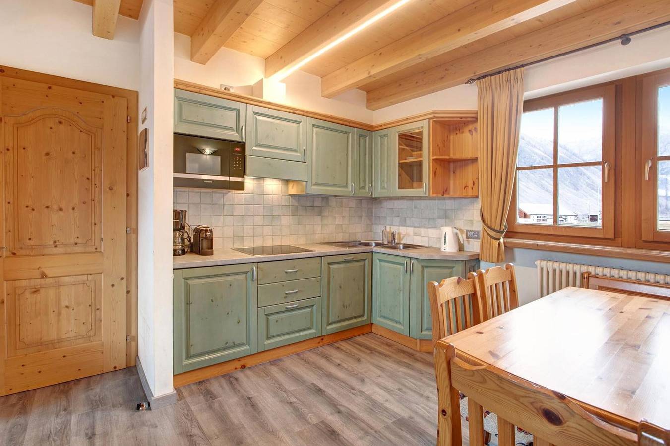 Apartment „Stella Alpina“ mit Seeblick, Gemeinschaftsgarten und Wlan in Livigno (Stadt), Livigno