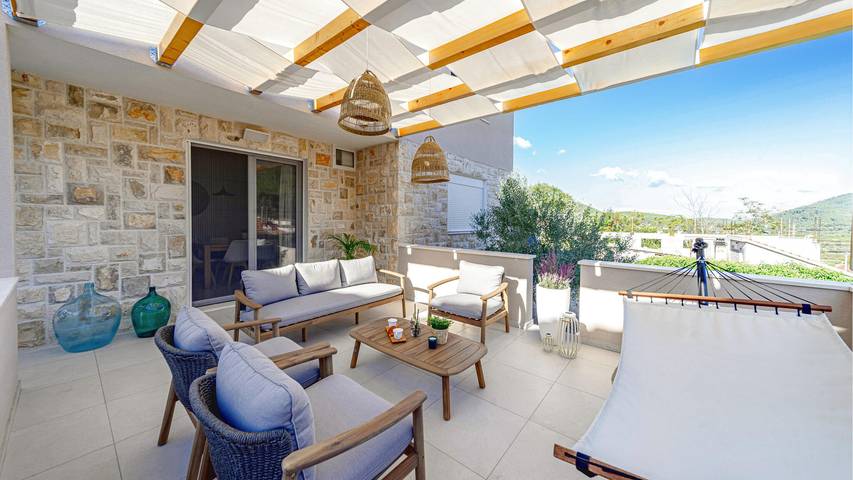 Villa pour 6 personnes, avec jacuzzi et jardin en Korcula - 3