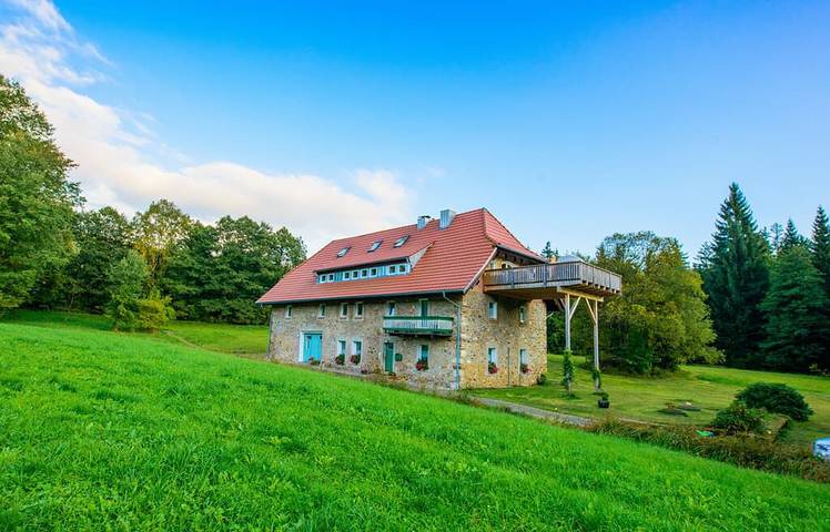 Ferienwohnung für 4 Personen, mit Balkon und Balkon/Terrasse sowie Garten in Waldmünchen