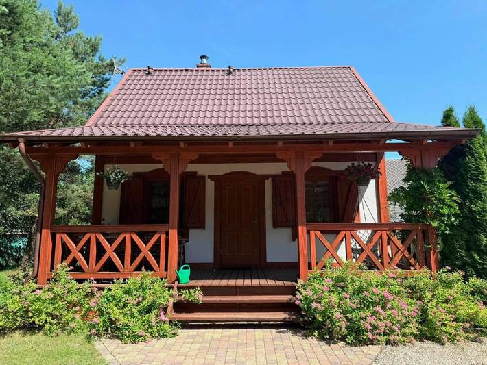 Willa dla 7 osób, z Jacuzzi i Taras oraz Ogród i Sauna na Kaszuby
