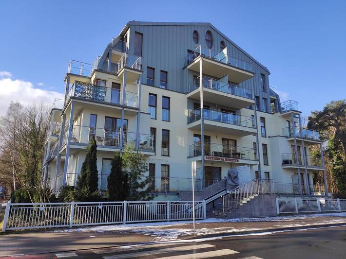 Ferienwohnung für 4 Personen, mit Balkon und Ausblick in Swinemünde
