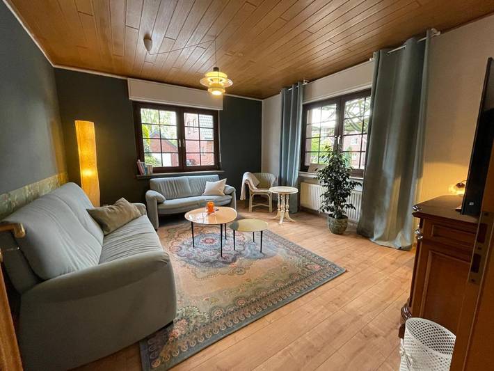 Ferienwohnung für 8 Personen, mit Balkon und Terrasse sowie Garten und Ausblick in Ibbenbüren - 2