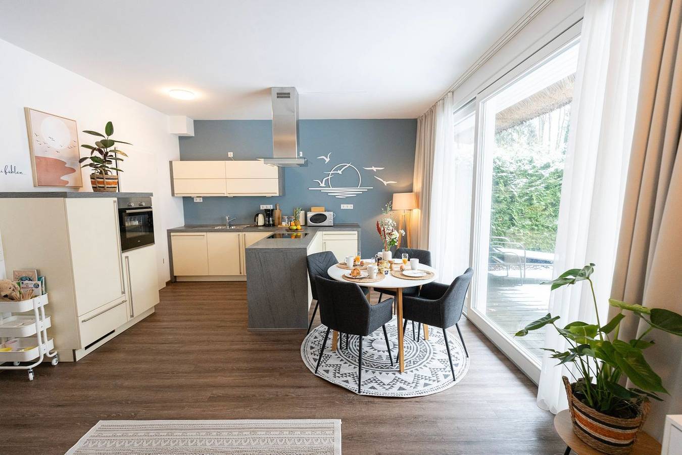 Geheel appartement, Smartfewo: Nebelgruß | lake terrace | sauna | park in Bad Zwischenahn, Ammerland