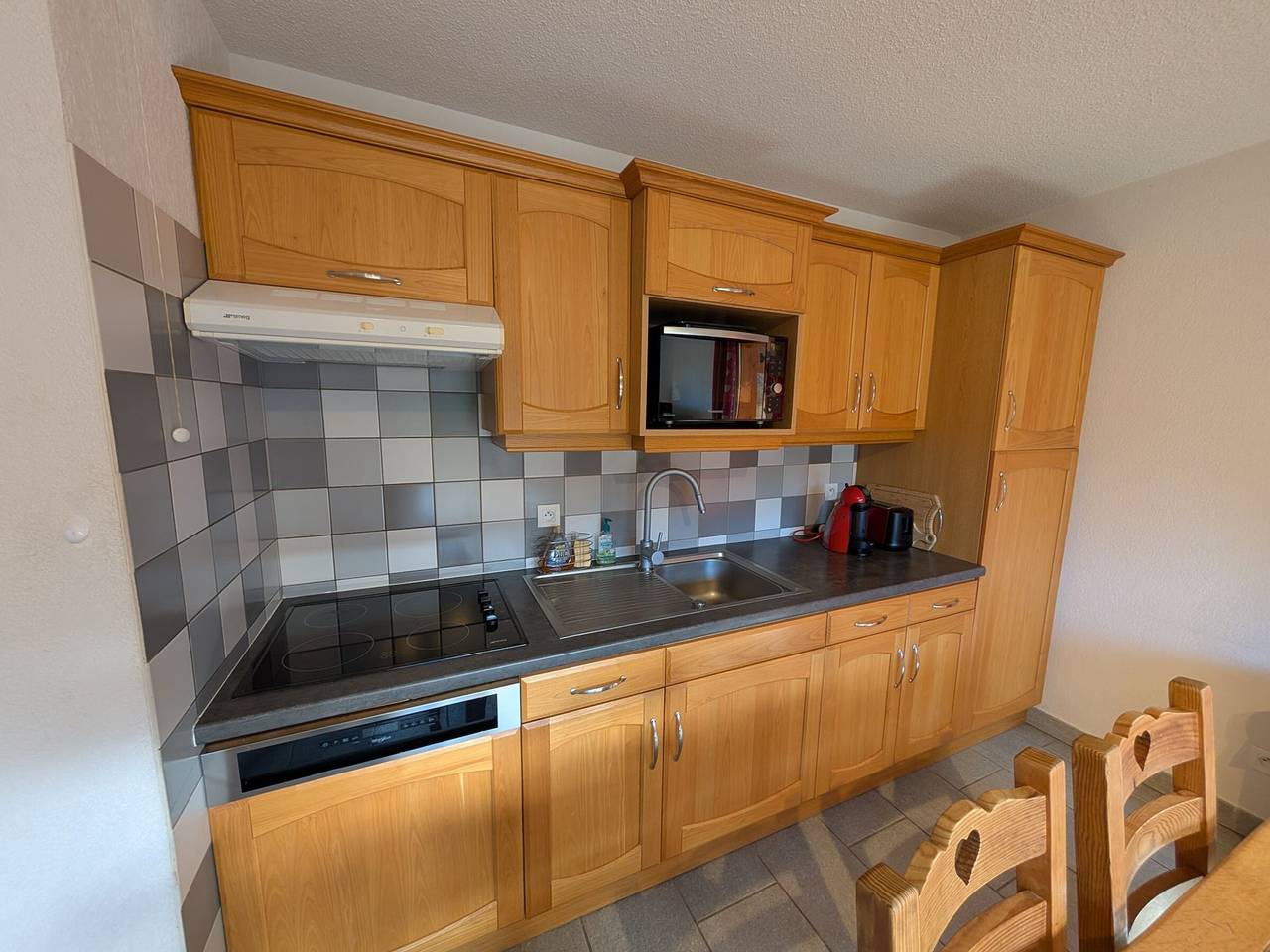 Appartement entier, Grand Apt 8 pers, accès pistes, terrasse garage, confort montagne in Montgenèvre, Région de Briançon