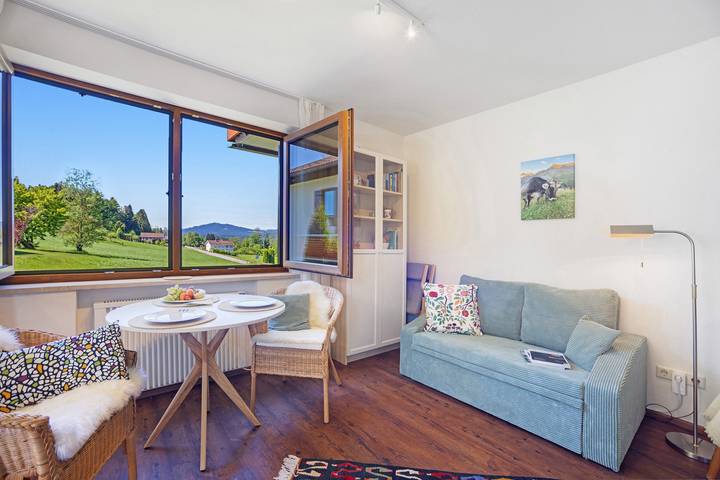 Geheel appartement, Appartement "Krokus" met bergzicht, balkon en wifi in Weiler-Simmerberg, Zwaben (Bayern)