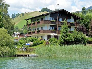 Ferienwohnung für 4 Personen, mit Ausblick und Garten sowie Seeblick, mit Haustier in Thiersee
