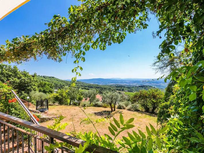 Villa per 10 persone, con balcone in Castellina in Chianti