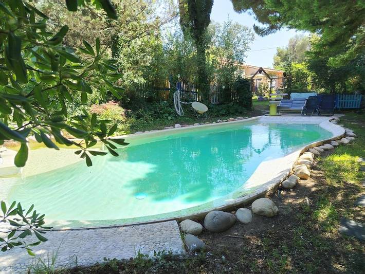 Tente pour 2 personnes, avec vue ainsi que jardin et piscine, animaux acceptés dans le Var - 3