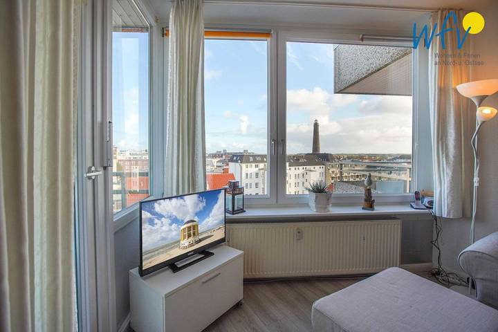Ferienwohnung für 4 Personen, mit Balkon auf Borkum - 3