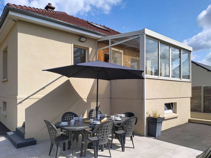 Maison de vacances pour 7 personnes, avec Terrasse et Jardin à Agon-Coutainville