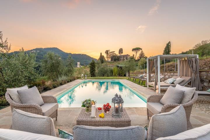 Villa für 6 Personen, mit Garten in Lucca - 2