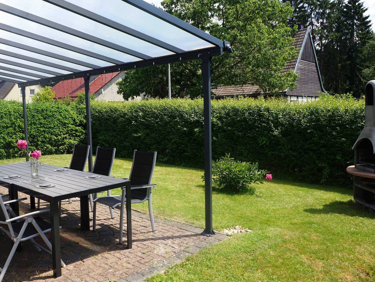 Ganze Ferienwohnung, Ferienhaus am Wald - Einzelstandort mit Wallbox - Ferienhaus Anders in Hasselfelde, Harzvorland