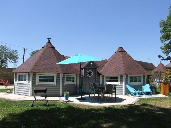 Location de vacances pour 5 personnes, avec terrasse ainsi que vue et sauna dans Mantoche - 3