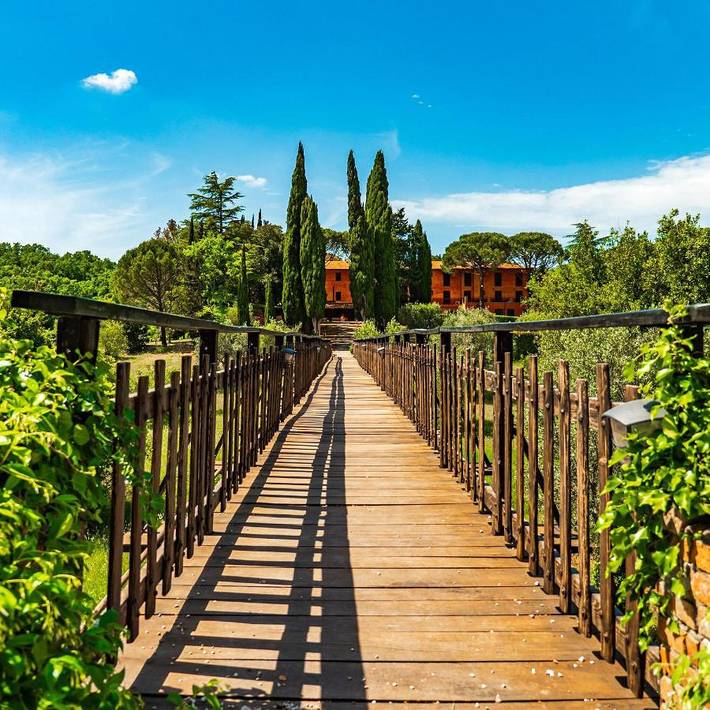 Resort für 4 Personen, mit Sauna und Pool sowie Kinderpool und Garten in der Toskana - 4