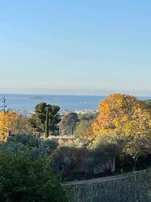 Villa pour 12 personnes, avec jardin ainsi que vue et piscine, animaux acceptés à Ollioules - 3