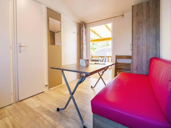 Camping Paradis Au port de l'houmeau - Mobilhome 2 personas - Pared Medianera Estándar in L'Houmeau, Región de La Rochelle