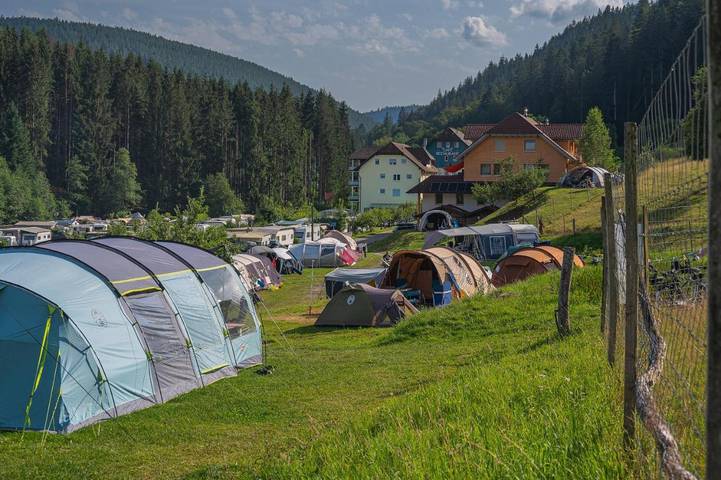 Camping voor 6 personen, met sauna en zwembad in Baden-Württemberg