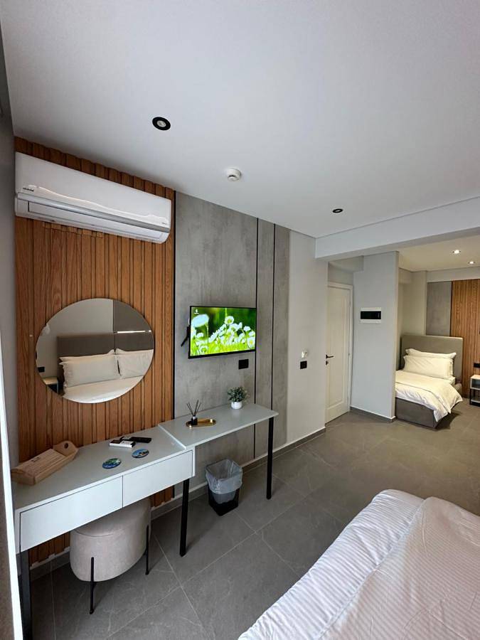 Maison d’hôte pour 2 personnes, avec balcon ainsi que jardin et vue à Saranda - 4