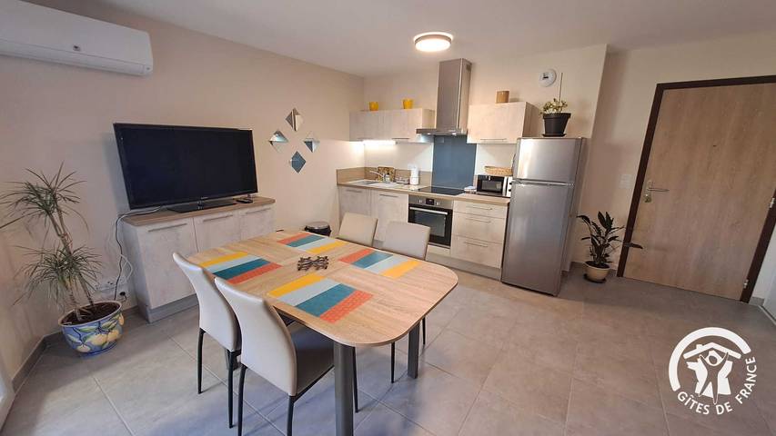 Gîte pour 2 personnes, avec Terrasse