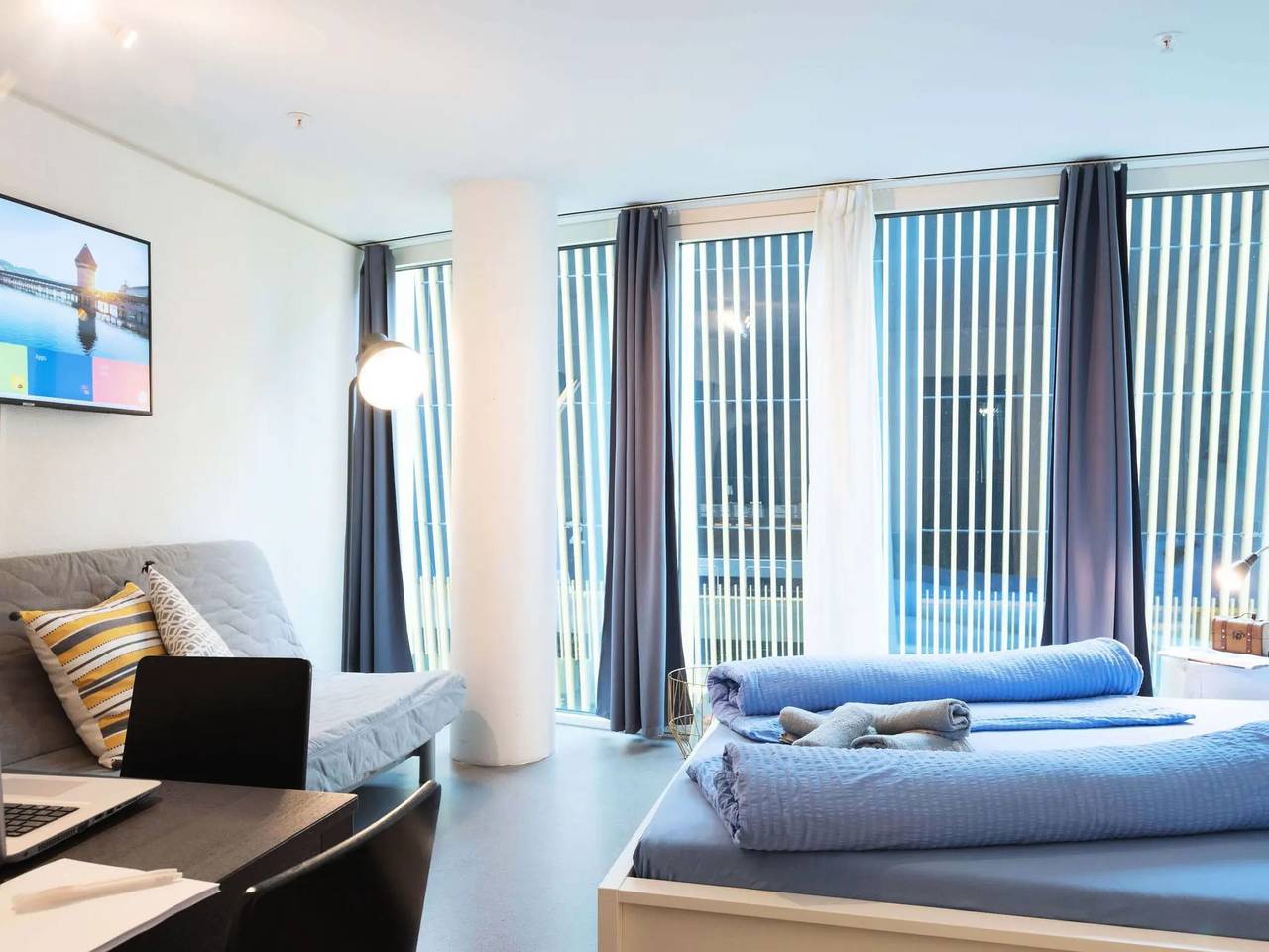 Ganze Wohnung, 1 Ausstellung 3 Personen in St. Niklausen LU, Luzern