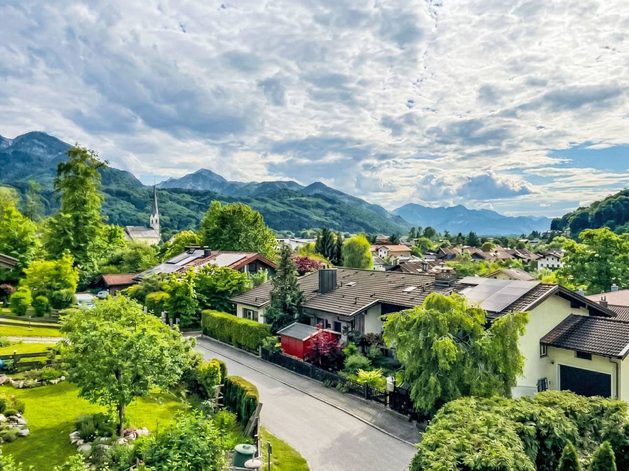 Ganze Wohnung, Wohnung in Bergen und Panoramablick in Bergen (Chiemgau), Chiemsee