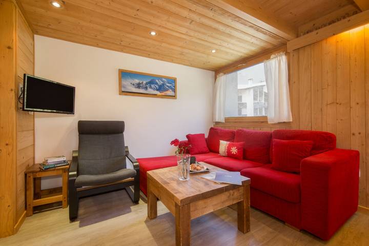 Gîte pour 7 personnes, avec balcon dans Argentière
