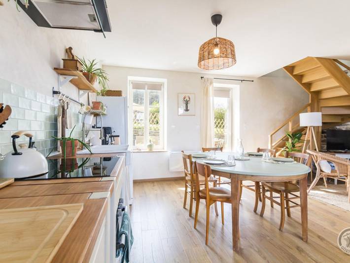 Gîte pour 5 personnes, avec jardin, animaux acceptés à Urville-Nacqueville - 4