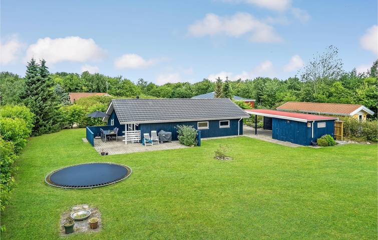 Ferienhaus für 6 Personen, mit Garten und Terrasse in Skaven Strand