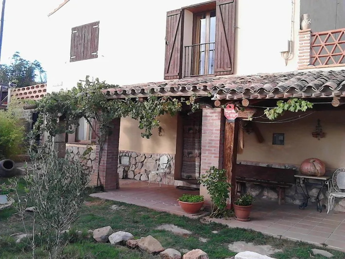 Quadruple Room with Garden View in Alhama de Aragón, Provincia de Zaragoza