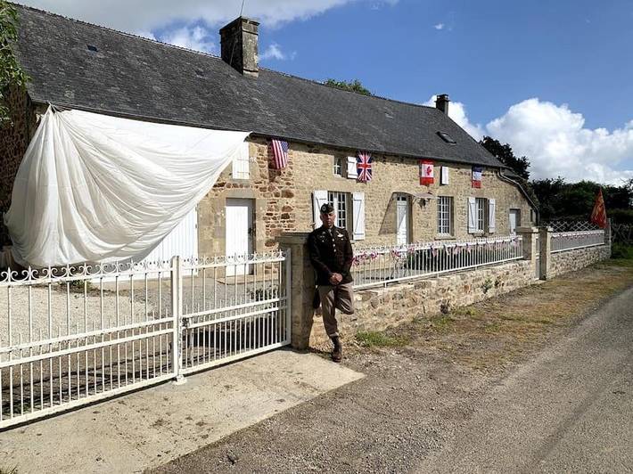 Location de vacances pour 6 personnes, avec Terrasse ainsi que Jardin et Vue à Magneville