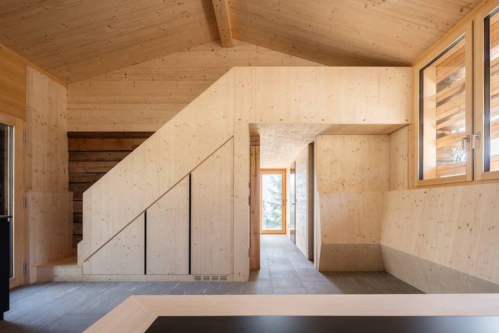 Chalet für 6 Personen, mit Terrasse in Flims