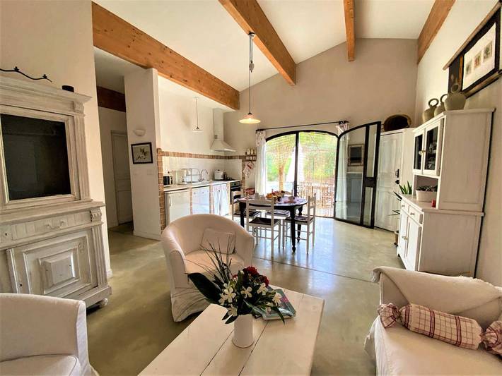 Gîte pour 4 personnes, avec piscine et jardin à Argeliers - 3