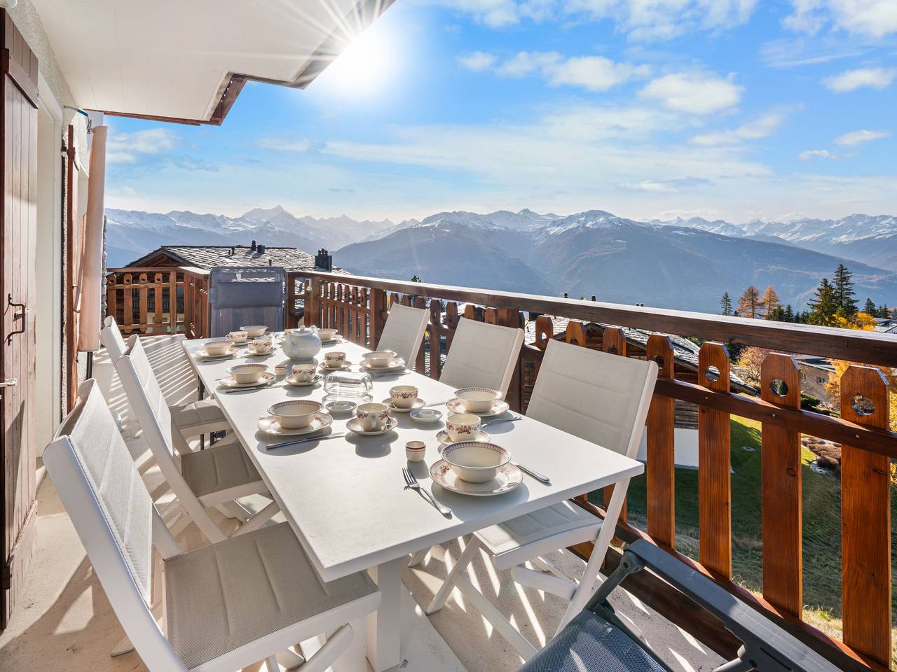 Geheel appartement, Les Aiguilles Vertes Rez supérieur in Randogne, Sion - Sierre & omgeving