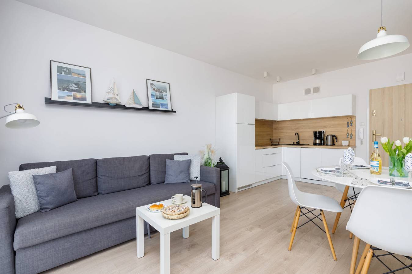 Ganze Wohnung, Ferienwohnung für 5 Personen mit Garten in Kolberg, Baltic Sea Pomerania